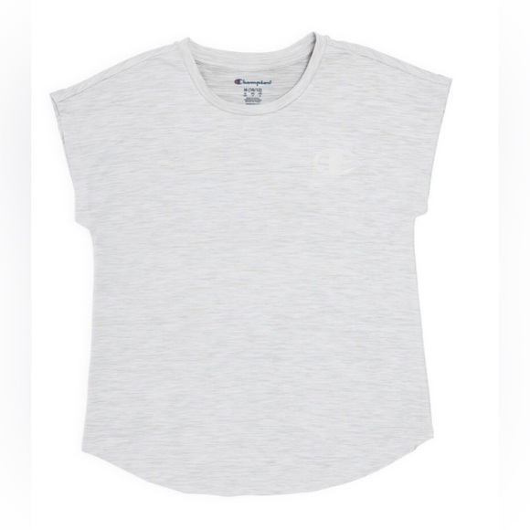Champion girls gray Everyday Active Tee with cap sleeves size 14/16 - Picture 3 of 7